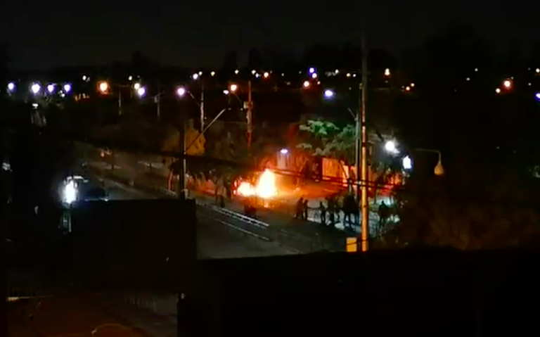 Ataque con bombas molotov provocó amago de incendio en comisaría de Bajos de Mena