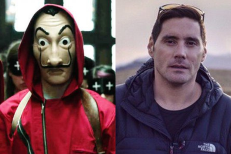 Actor de La Casa de Papel envió cariñoso mensaje a Pancho Saavedra por su nuevo libro