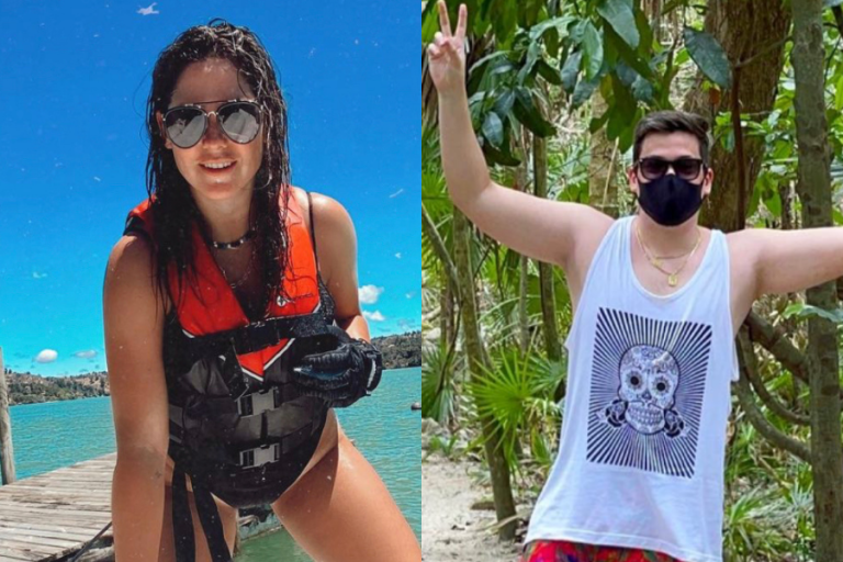 ¿Coincidencia? Kel y Nano Calderón están de vacaciones en Tulum