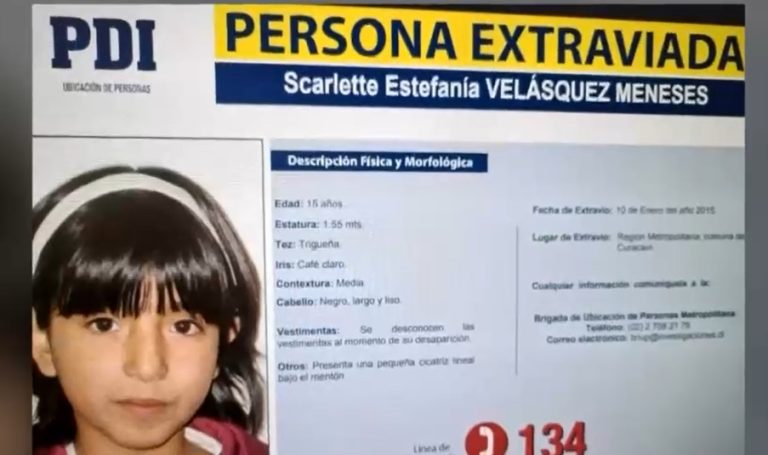 Cifras de la PDI revelan que hay cerca de mil niños y adolescentes desaparecidos en la última década