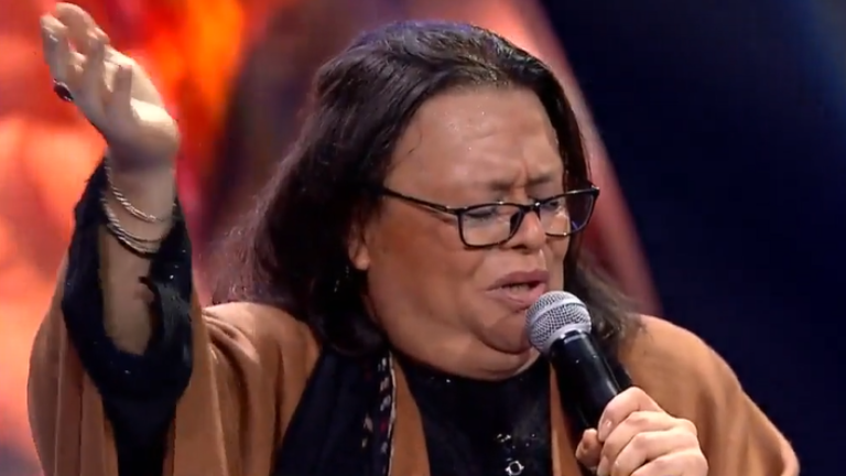 Incomparable: Mercedes Sosa cautivó al jurado con su interpretación de 