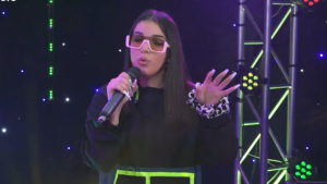 La increíble presentación de Catiusca que maravilló al jurado