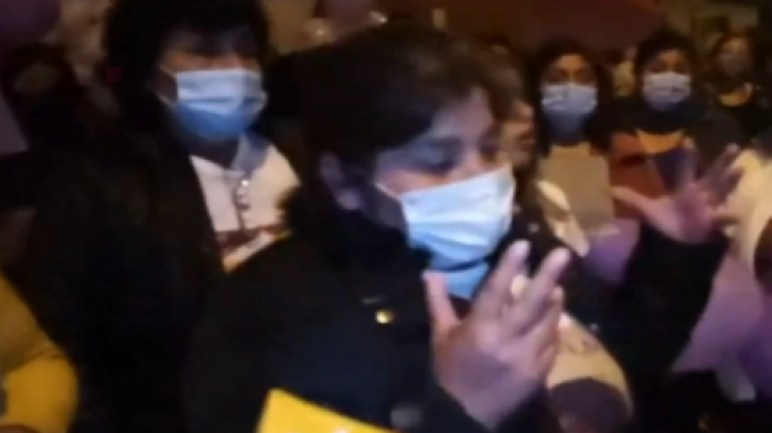 Vecinos viralizaron polémico video: El discurso de Mirta Ardiles previo a su detención por el asesinato a Melissa Chávez