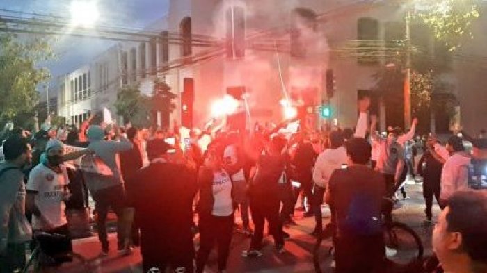 Amplio operativo: Hinchas detenidos tras incidentes en Talca