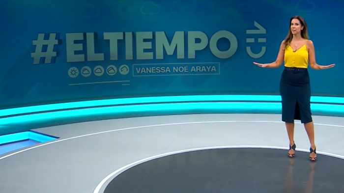 Vanessa Noé y el informe del tiempo para este lunes 22 de febrero