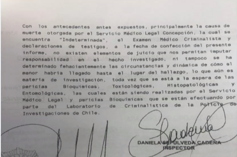 Caso Tomás: El documento clave por el que la jueza rechazó la prisión preventiva de Jorge Escobar