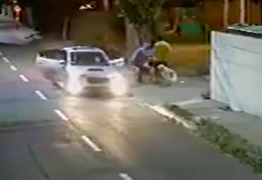 En 20 minutos: Captan una serie de abordazos en el mismo sector de Quilicura