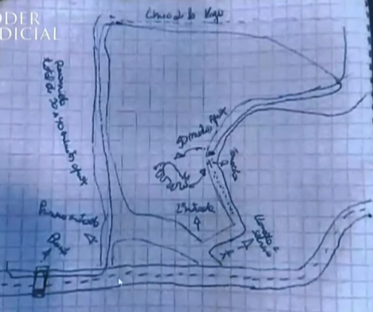 Hijo de Jorge Escobar dice que él dibujó el mapa clave en la investigación a pedido de un rescatista