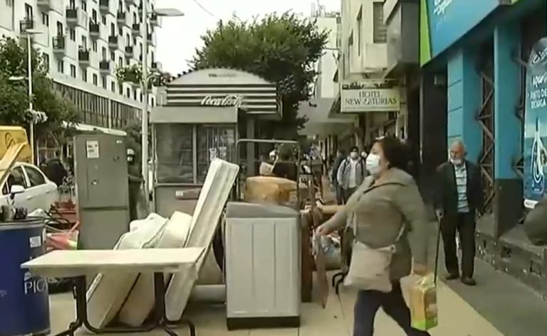 32 familias fueron desalojadas de edificio que funcionaba como hotel en Viña del Mar