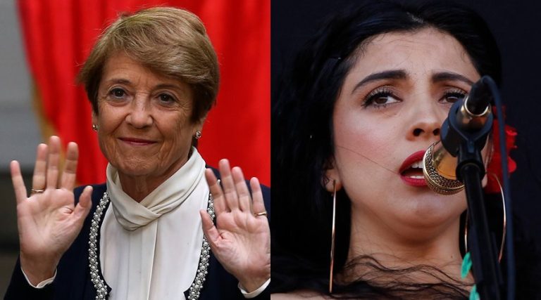 Habla ministra Valdés tras la polémica por mural de Mon Laferte: 