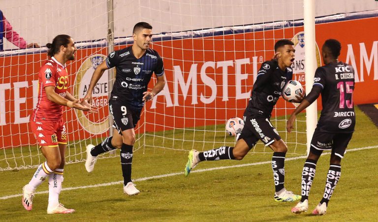 Independiente del Valle aplastó a Unión Española y lo eliminó de la Libertadores