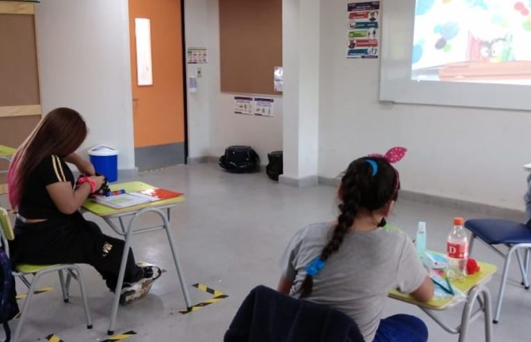 La campaña de profesora en Peñalolén: Está recolectando celulares para que niños puedan estudiar a distancia
