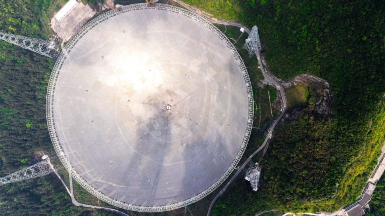 Abren al mundo el telescopio FAST para que astrónomos internacionales puedan realizar observaciones