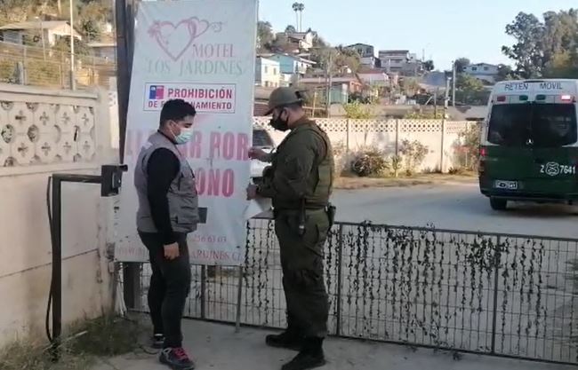 14 clientes estaban dentro: Motel en Quilpué fue sancionado por funcionar en cuarentena