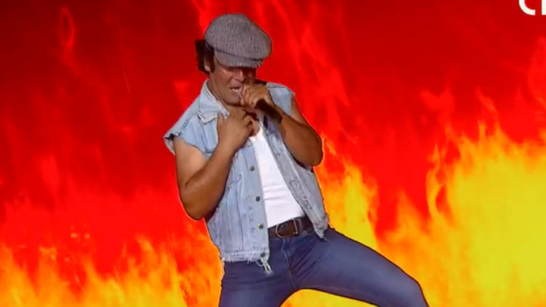 Una potente presentación: Brian Johnson volvió loco al jurado con 