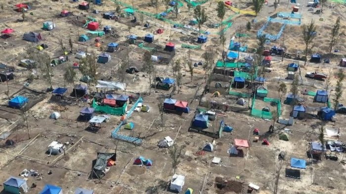 Así ofrecen por redes sociales la venta de terrenos en toma de Renca