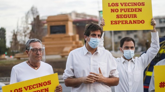 “Ha predominado la violencia”: El enojo de Diego Schalper tras remoción de estatua en Plaza Baquedano