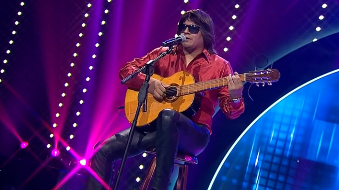 José Feliciano fue aplaudido por el jurado con su interpretación de 