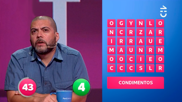 Una gran mezcla: El juego Sopa de letras no dio tregua a los invitados