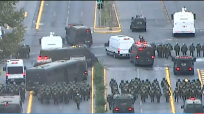 ¿Afecta la seguridad de otras comunas? Intendente Guevara se refirió al aumento de dotación policial en Plaza Italia