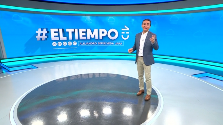 Alejandro Sepúlveda y el informe del tiempo para este martes 23 de marzo