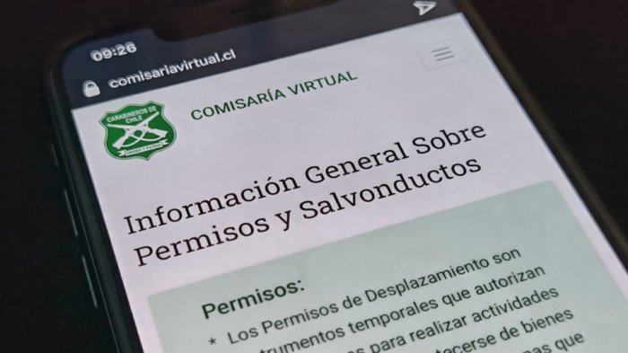 Comisaría virtual: Esto es todo lo que necesitas saber sobre los permisos para utilizar en cuarentena