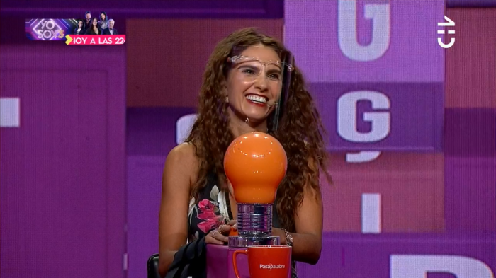 Mucho entusiasmo: Yazmín Vásquez lo dio todo en la Pista musical