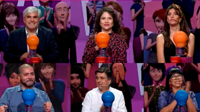 Reflejos rápidos: Los equipos se pelearon los puntos en el juego Todos contra todos