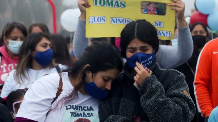 Mamá de Tomás Bravo: 