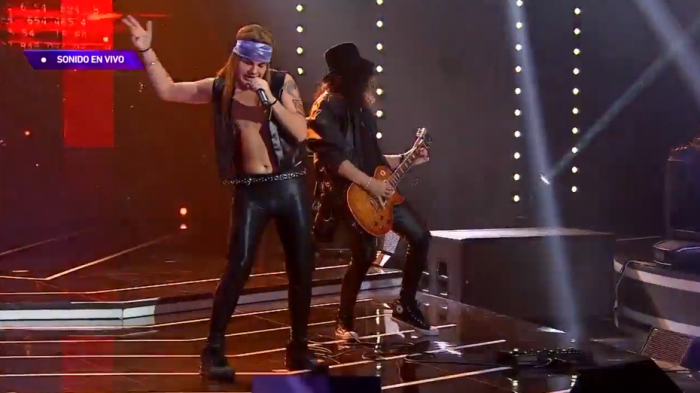 La extraordinaria presentación de Axl Rose y Slash que enloqueció al jurado