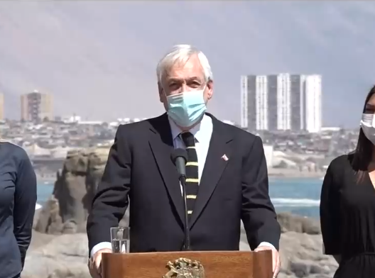 Presidente Piñera promulga en Iquique nueva Ley de Migraciones: 