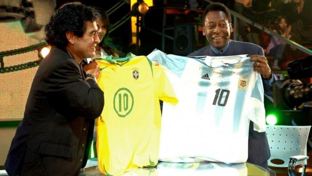 Pelé reveló detalles de su relación con Maradona: 