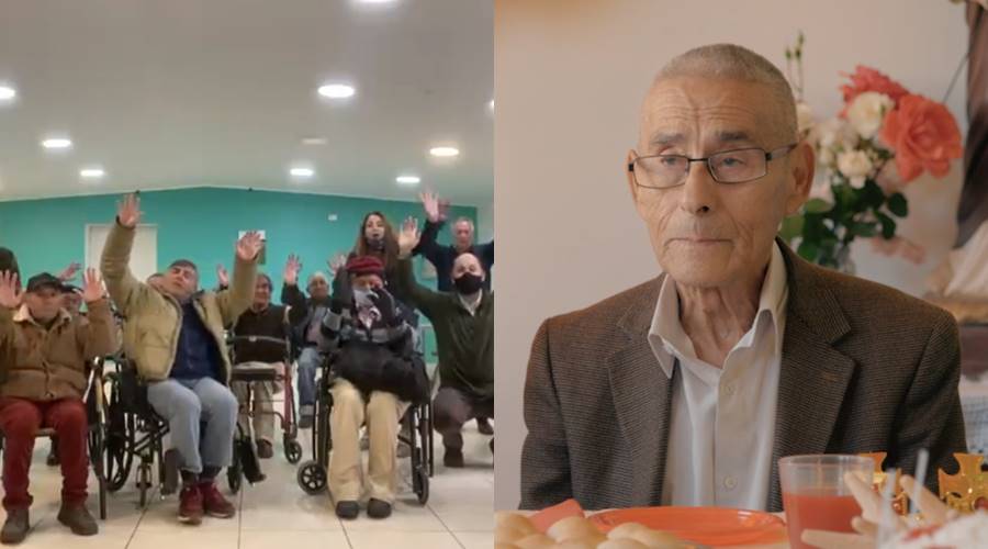 Que le vaya bien!”: Adultos mayores del Hogar de Cristo envían emotivo ...