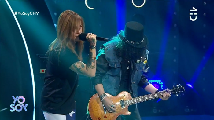 Axl Rose y Slash no lograron avanzar a la siguiente etapa con el tema 