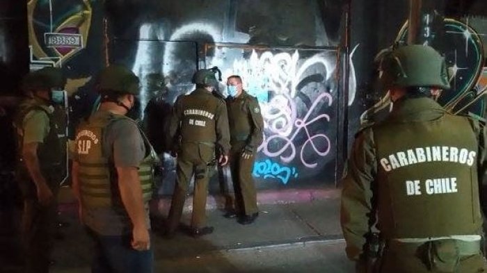 67 detenidos por fiesta en Quinta Normal: Entre los asistentes habían cuatro mujeres embarazadas