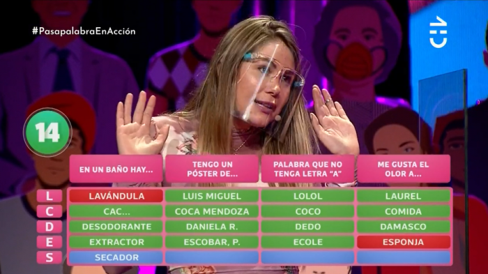 ¿Un olor a esponja? El polémico concepto de Laura Prieto que sorprendió en Pasapalabra