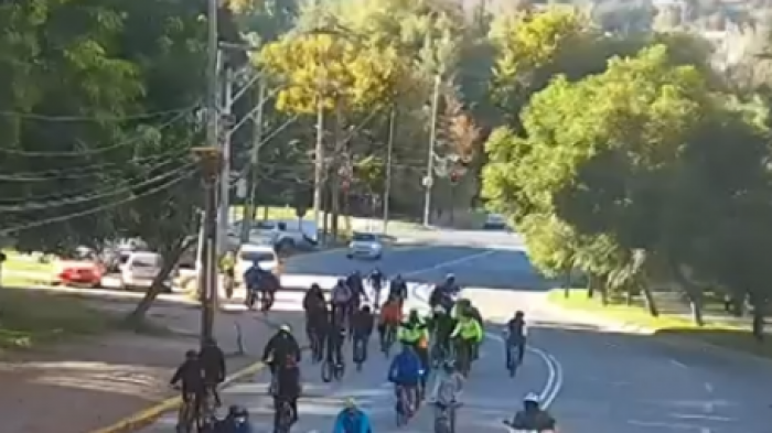 61 ciclistas detenidos por no respetar franja horaria en Lo Barnechea