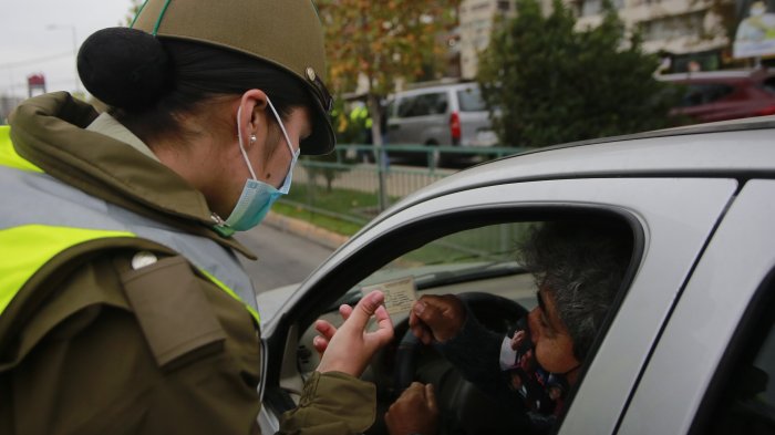 Fiscalización por cuarentena: Calles de Santiago registran alta movilidad