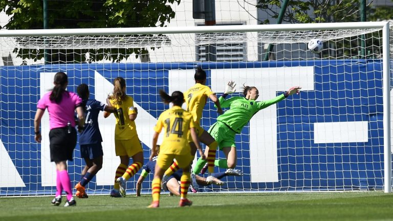 Fue una pared: Endler fue figura del PSG en el empate ante el Barcelona en semis de la Champions