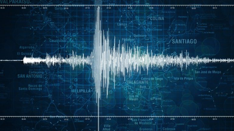 Sismo fue percibido en la zona centro sur de Chile