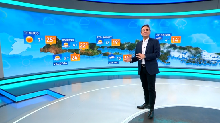 Alejandro Sepúlveda y el informe del tiempo para este martes 13 de abril