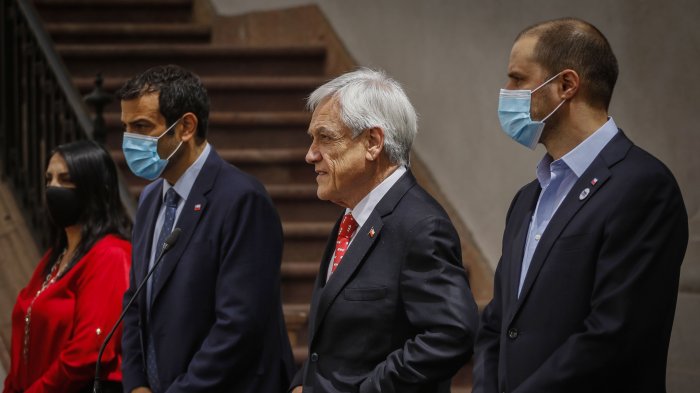 Comité político publica carta de respaldo al presidente Piñera: Afirman que la decisión de recurrir al TC fue unánime