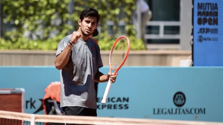 Tumbó al gigante: Garín le ganó al 3 del mundo y avanzó a cuartos en el Masters 1000 de Madrid
