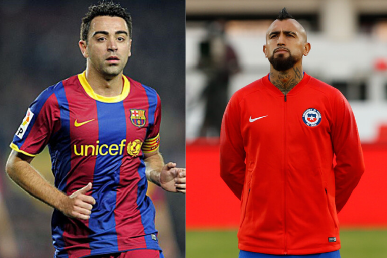 Xavi alabó a Vidal: “Es uno de los mejores centrocampistas de la década”
