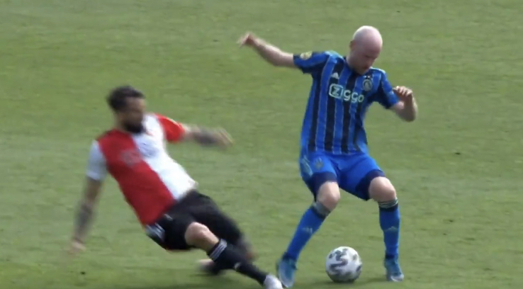 Impactantes imágenes: La terrible lesión de Lucas Pratto en Países Bajos