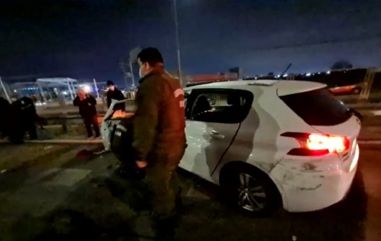 Discusión termina en fatal atropello tras choque por alcance en autopista