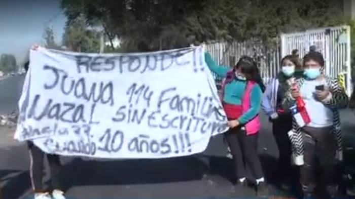 ¡Exigen respuesta del SERVIU! Propietarios sin escrituración temen que sus viviendas sean tomadas