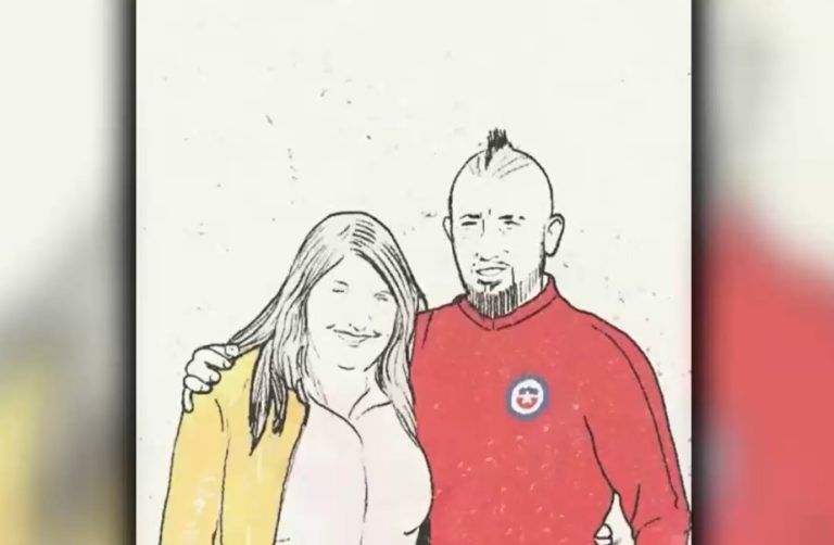 Conmebol homenajeó a la mamá de Vidal: 