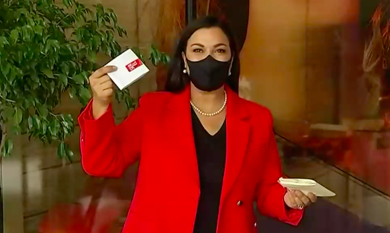 Marlen Olivari, candidata a alcaldesa: 