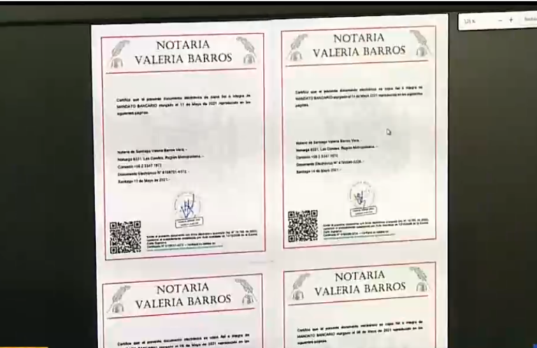 Denuncian estafas en falsa notaría online: Buscarían engañar a bancos para retirar dinero de clientes